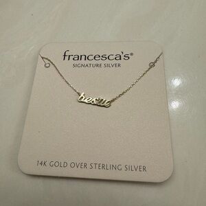 Francesca’s 14K Gold Plated Bestie Necklace!